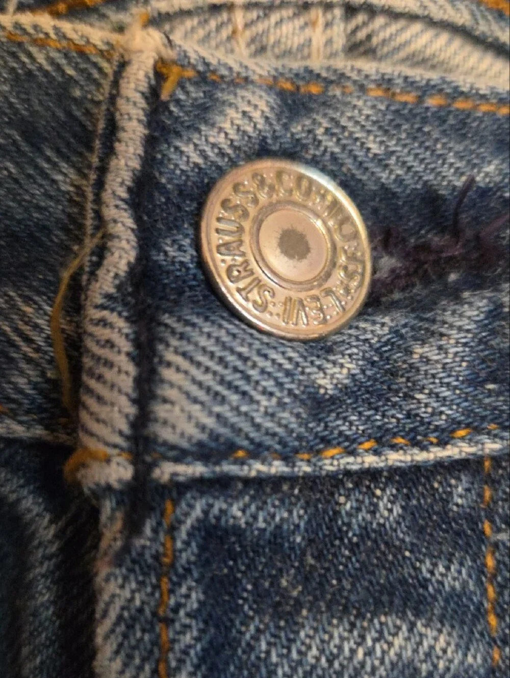 Levi's Men's Vintage Blue Straight Jeans